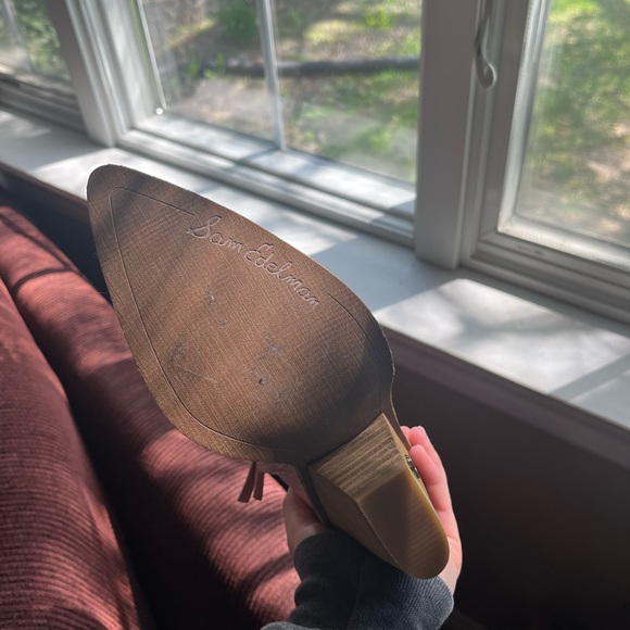 Sam Edelman Pink Ankle Boots - Picture 5 of 5